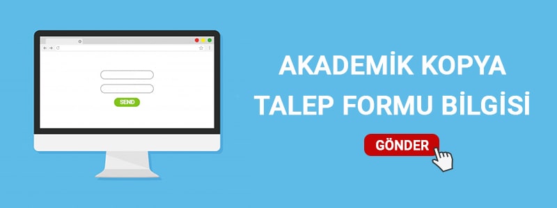akademik kopya talep formu