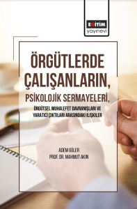 Örgütlerde Çalışanların, Psikolojik Sermayeleri, Örgütsel Muhalefet Davranışları Ve Yaratıcı Çıktıları Arasındaki İlişkiler (E-Kitap)