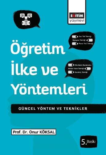 Öğretim İlke ve Yöntemleri