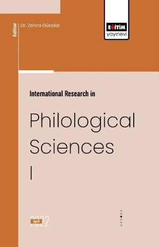 International Research In Philological Sciences I