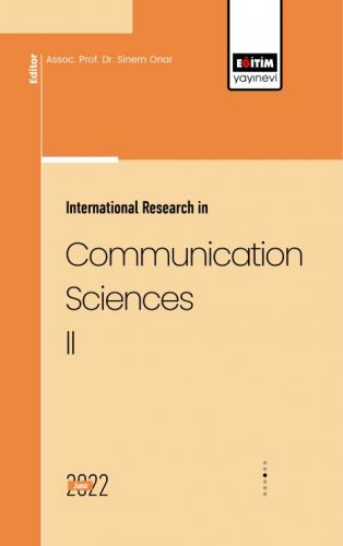 International Research in Communication Sciences II
