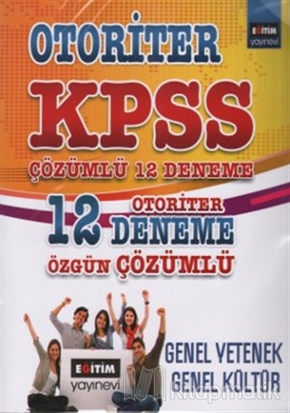 KPSS Genel Yetenek - Genel Kültür Çözümlü 12 Deneme