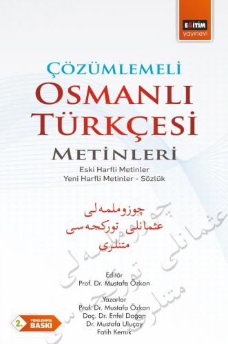 Çözümlemeli Osmanlı Türkçesi Metinleri