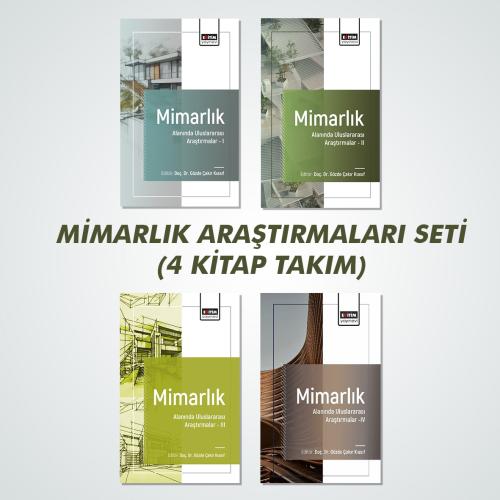 Mimarlık Araştırmaları Seti (4 kitap takım)