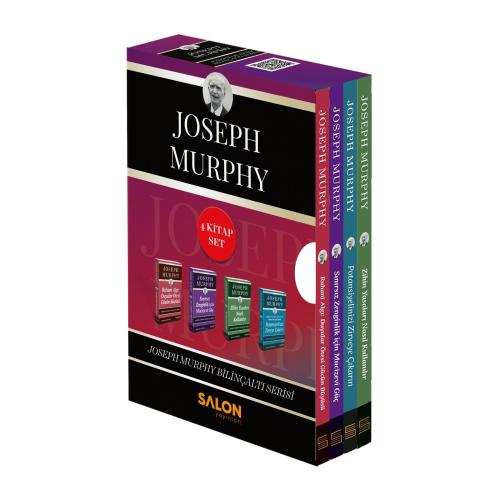 Joseph Murphy Bilinçaltı Serisi Seti (Kutulu 4 Kitap Takım)